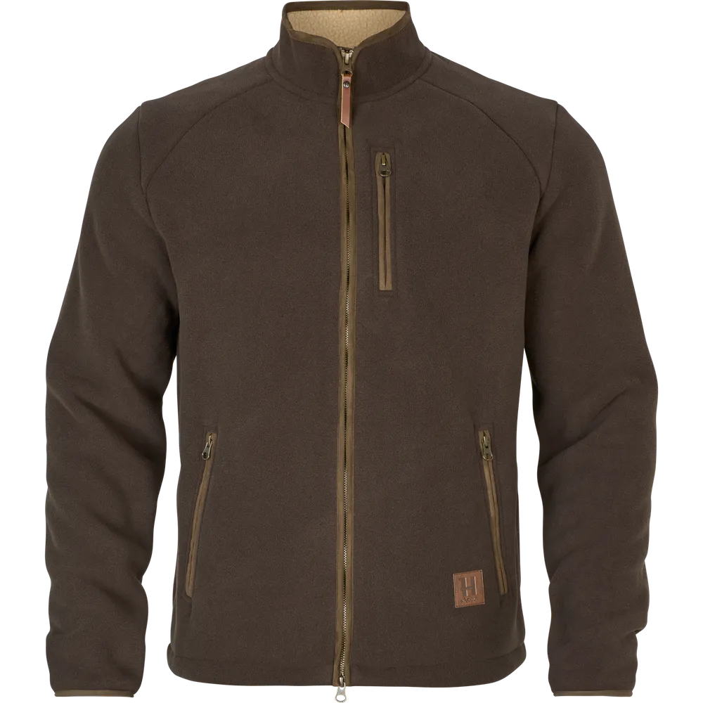 Sandhem Sherpa Fleecejacka Härkila - Demitasse brown *