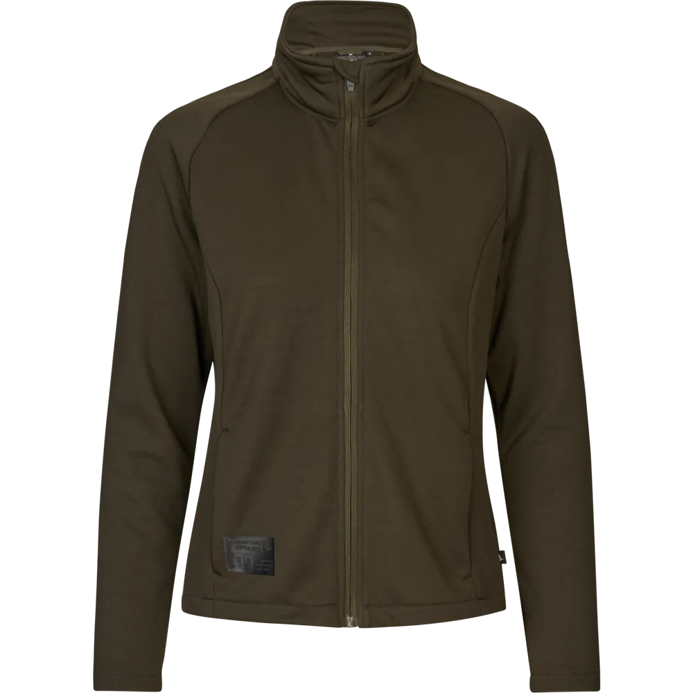 Tidal Tora Fleecejacka Dam Seeland - Pine green *