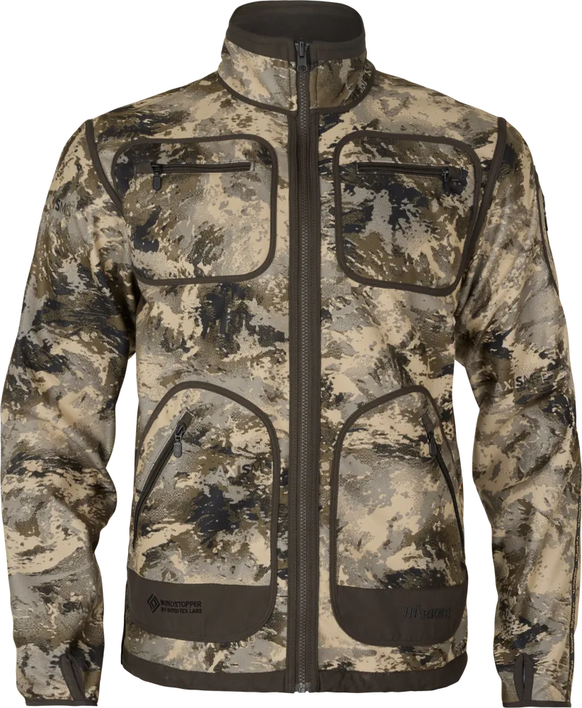 Kamko Mountain WSP Reversible Fleecejacka Härkila - AXIS MSP Mountain/Shadow brown *