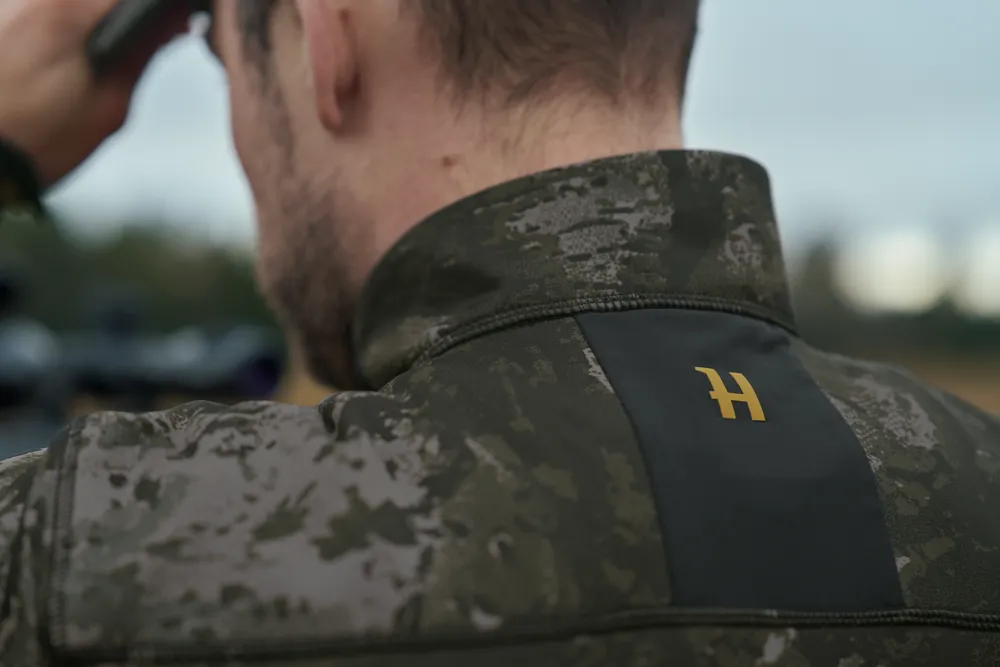 Härkila NOCTYX Camo Full Zip Fleectröja - AXIS MSP Black *