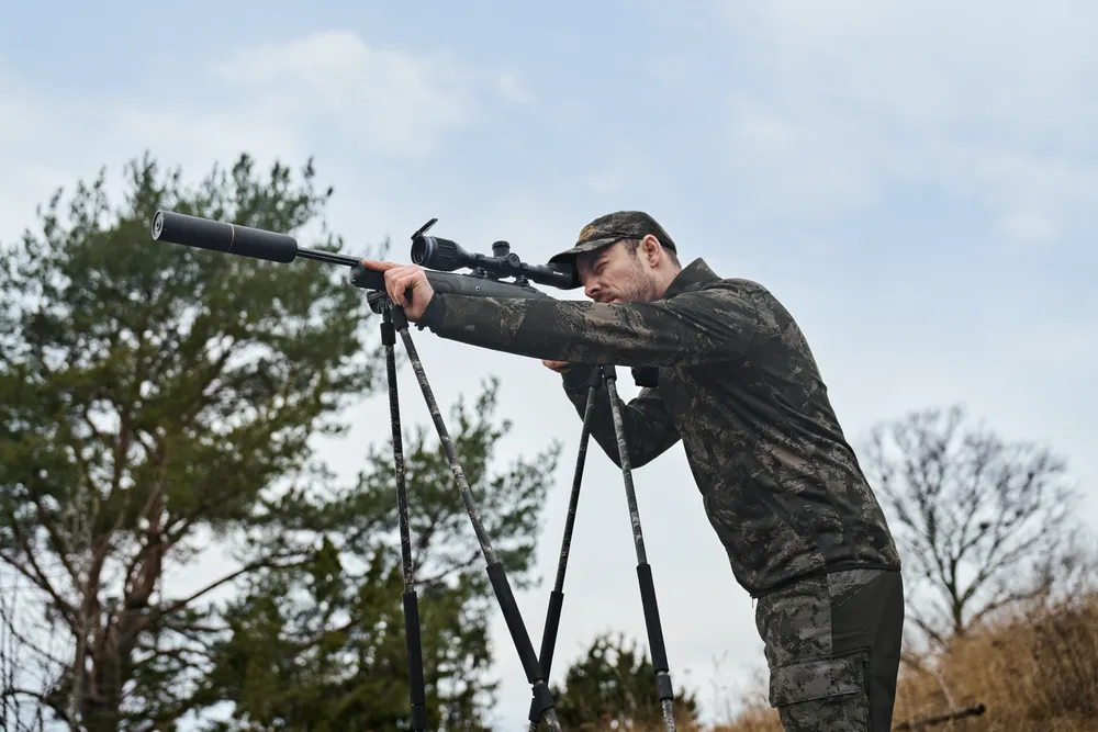 Härkila NOCTYX Camo Full Zip Fleectröja - AXIS MSP Black *