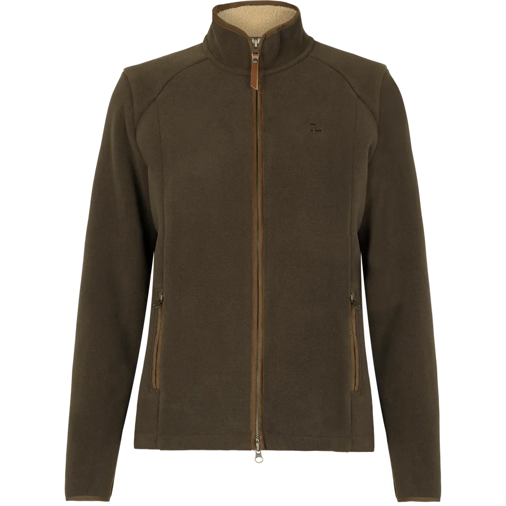 Sandhem Sherpa Fleecejacka Dam Härkila - Demitasse brown *