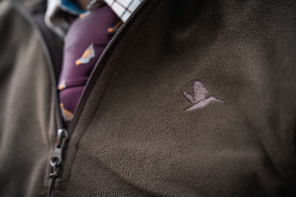 Benjamin Half Zip Seeland - Dark Brown *