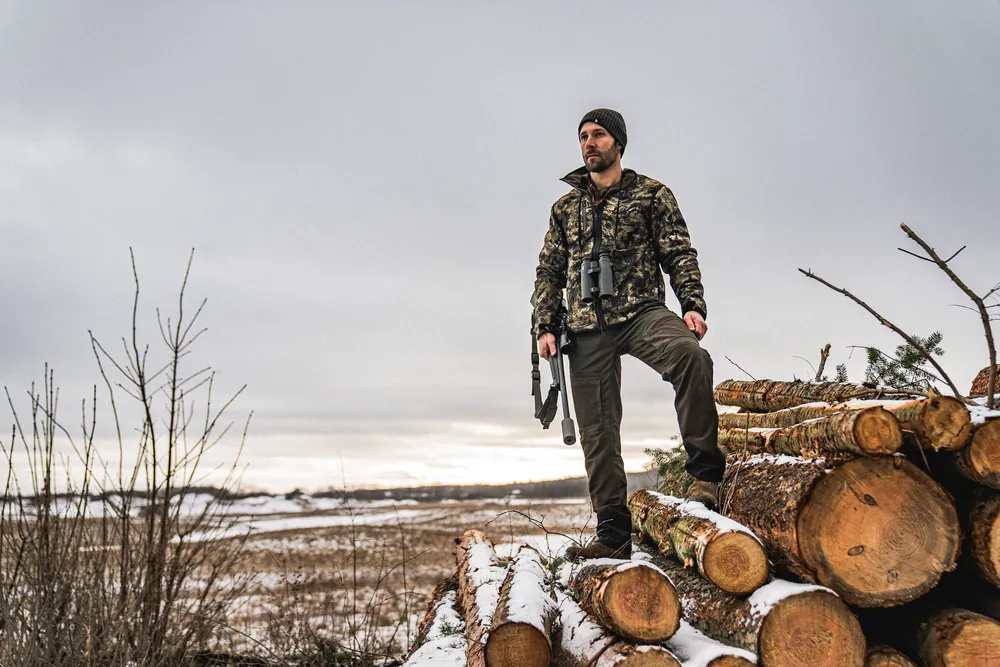 Rogue Reversible Fleece Seeland - Light Pine/Invis Green *