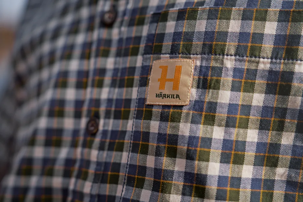 Härkila Fjell S/S Skjorta Härkila - Naval Blue Check *