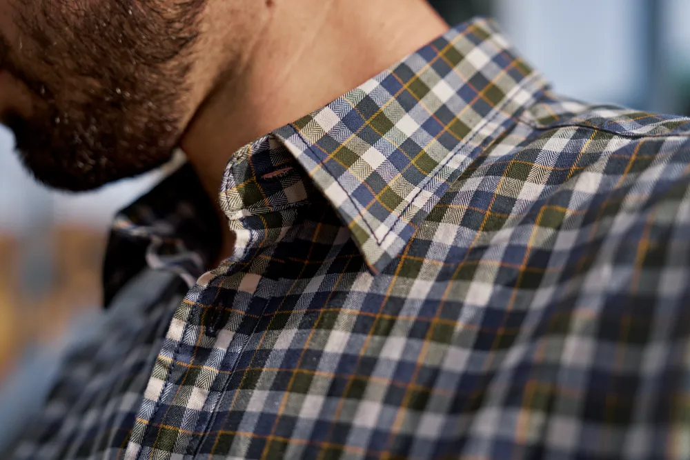 Härkila Fjell S/S Skjorta Härkila - Naval Blue Check *