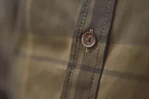 Akse Långärmad Skjorta Härkila - Willow green check 