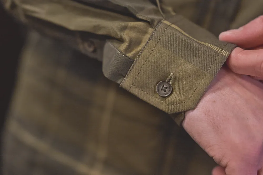 Akse Långärmad Skjorta Härkila - Willow green check *