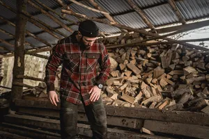 Banff Skjorta Seeland - Red check 