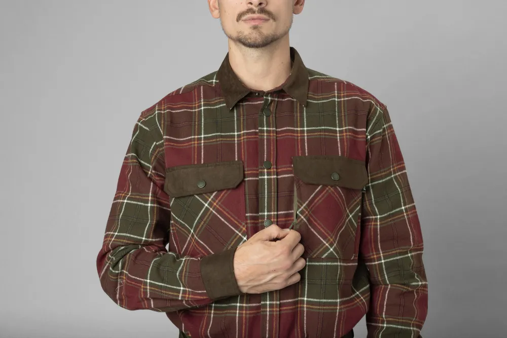 Banff Skjorta Seeland - Red check *