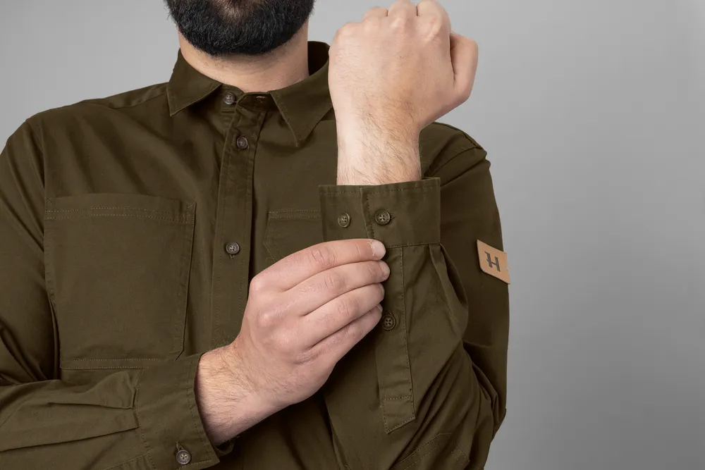 Trym L/S Skjorta Härkila - Antique sand *