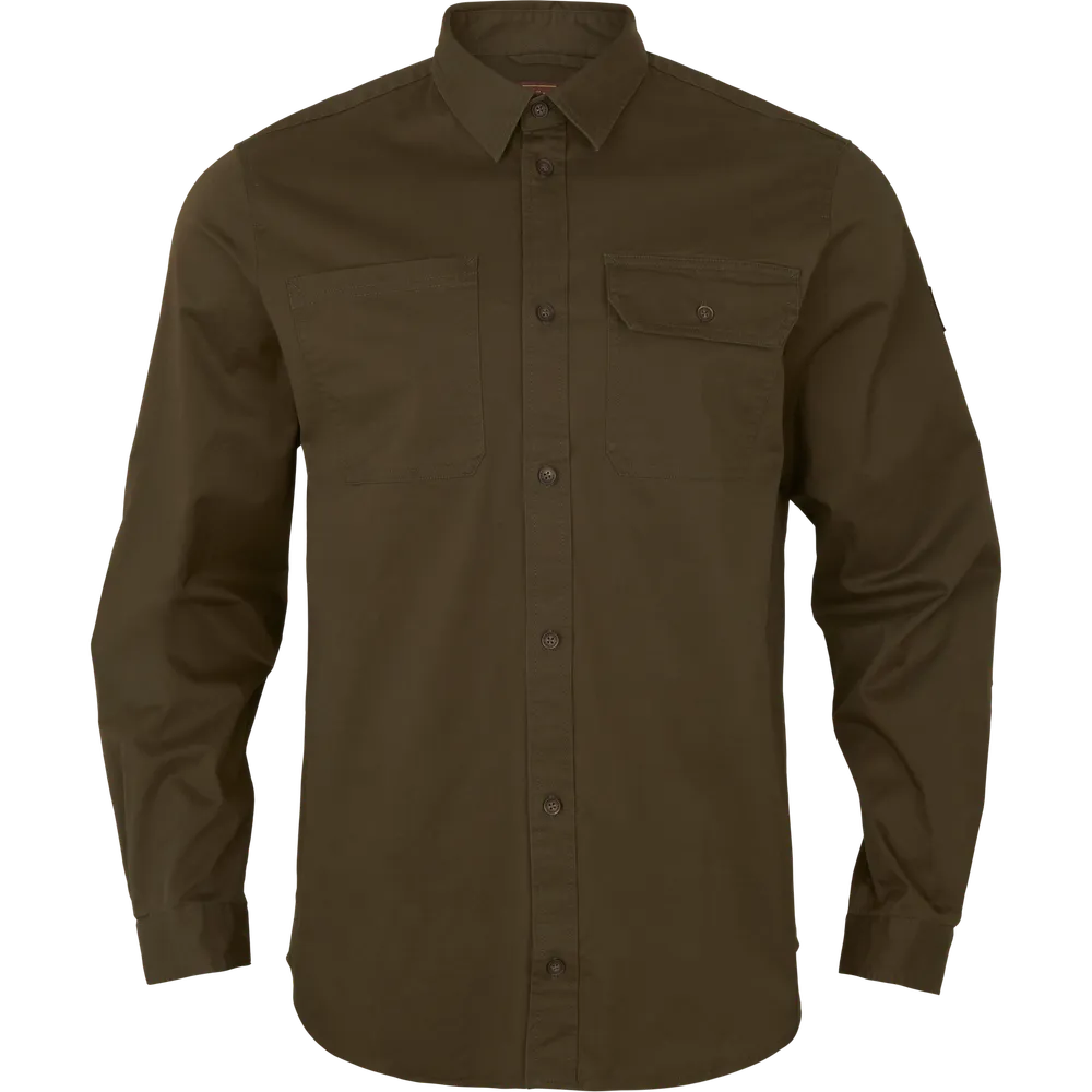 Trym L/S Skjorta Härkila - Willow green *