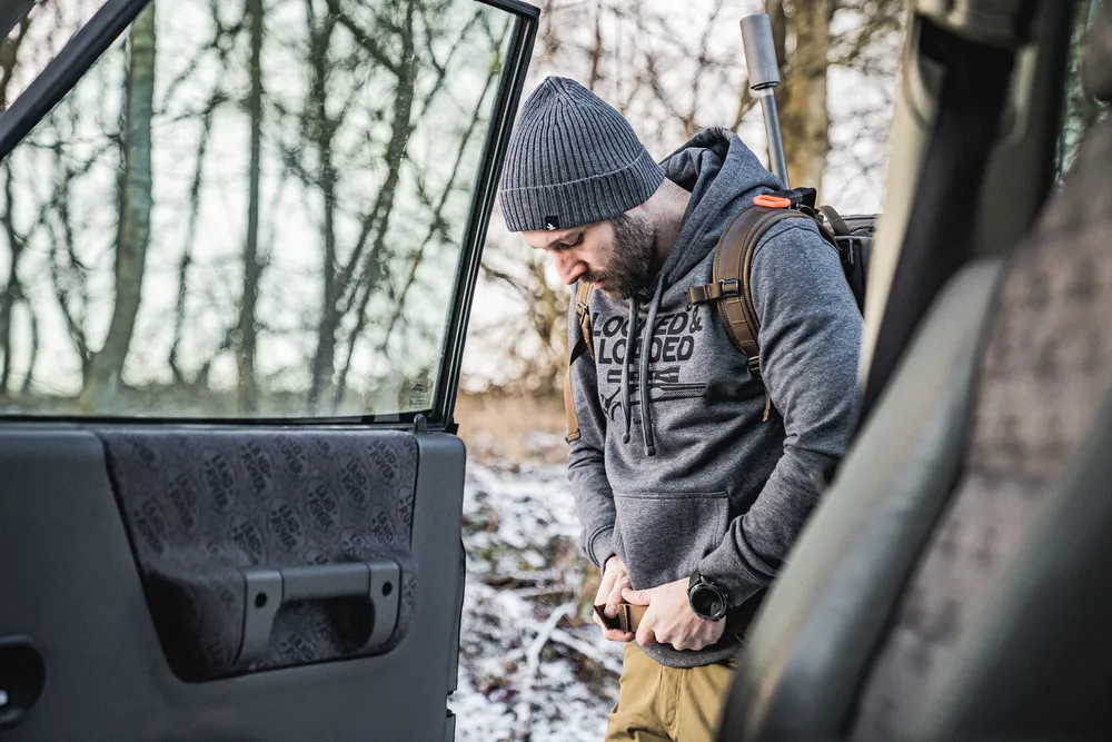 Loaded Hoodie Seeland - Grey Melange *