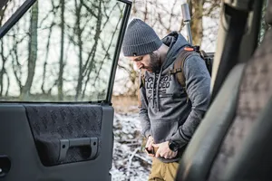 Loaded Hoodie Seeland - Grey Melange 