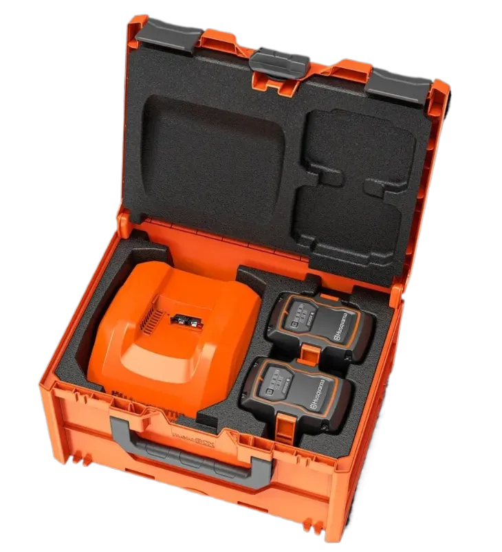 Husqvarna BC1-UN Transportbox för Batterier inkl. 2 st. B330X & 1 st. C750X **