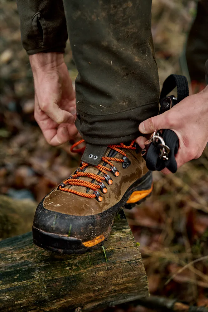 Saxnäs GTX Orange Kängor Härkila - Mid Brown//orange *