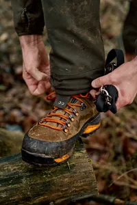 Saxnäs GTX Orange Kängor Härkila - Mid Brown//orange 