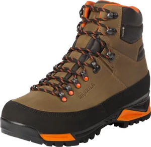 Saxnäs GTX Orange Kängor Härkila - Mid Brown//orange 