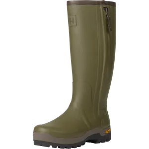 Forester Zip Gummistövel Härkila - Dark olive 