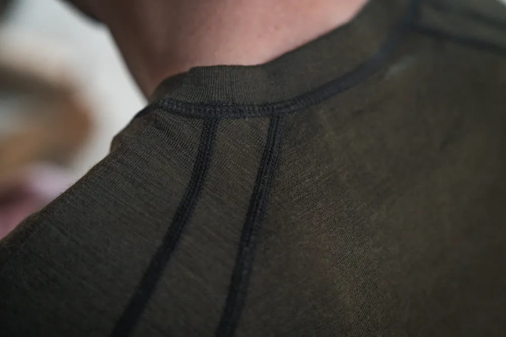 Apex One Hundred Långärmad T-shirt Seeland -  Pine green *