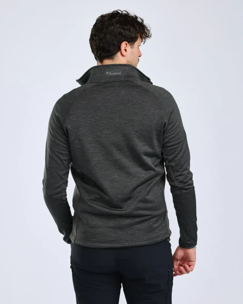 Abisko Fleecejacka Pinewood - Ash Grey