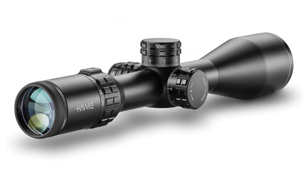 Hawke Frontier 30 FFP 4-20x50, riktm. Mil Pro belyst