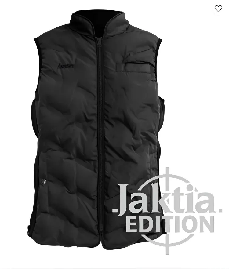 Hunter Heat Forest Waistcoat Black - Jaktia Edition