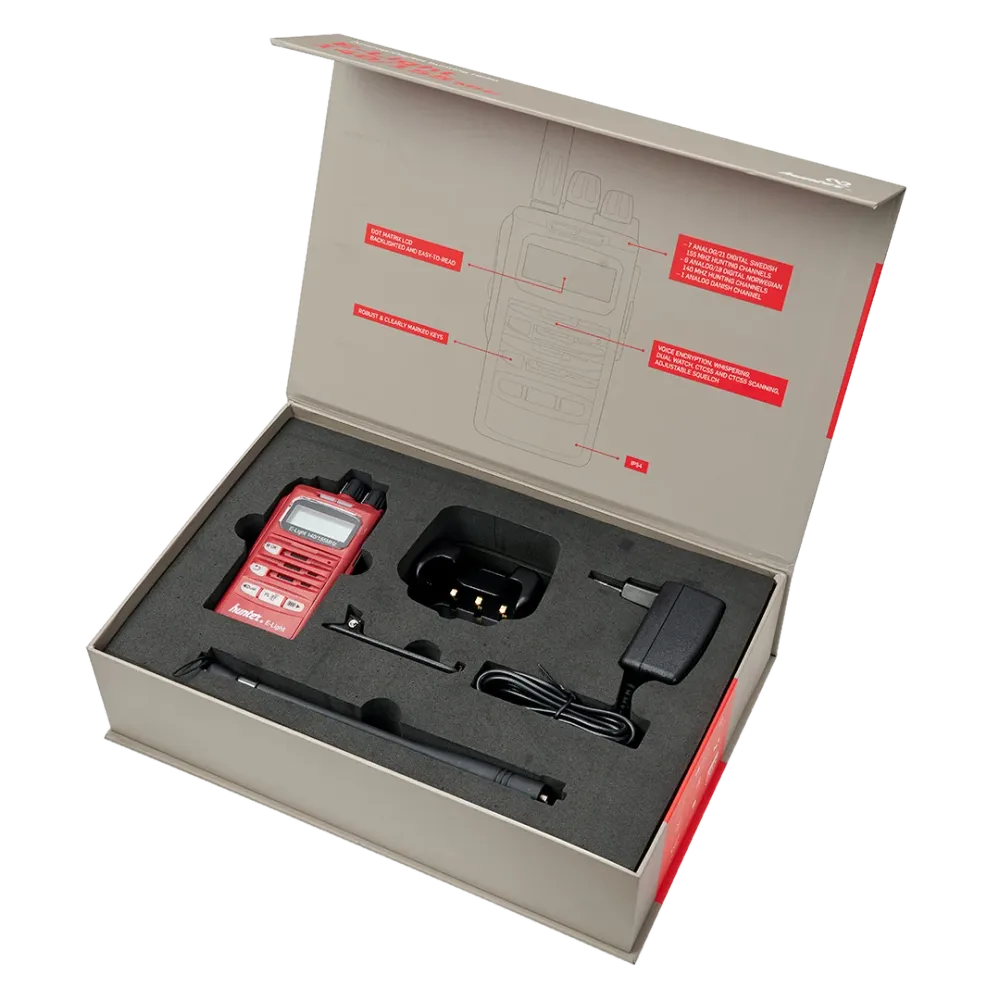 Hunter E-Light 140/155 BT Jaktia Edition