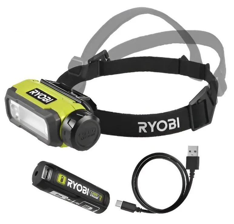 Ryobi RHT4-120G Pannlampa 4V USB Litium
