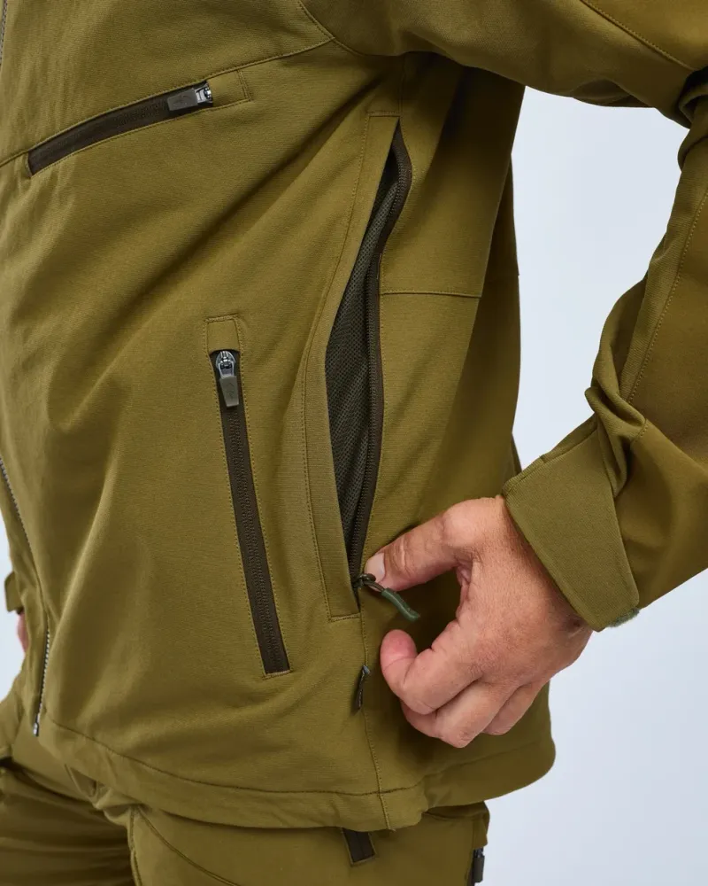 Furudal Hybrid Stretch Jacka Pinewood - Olive Green *