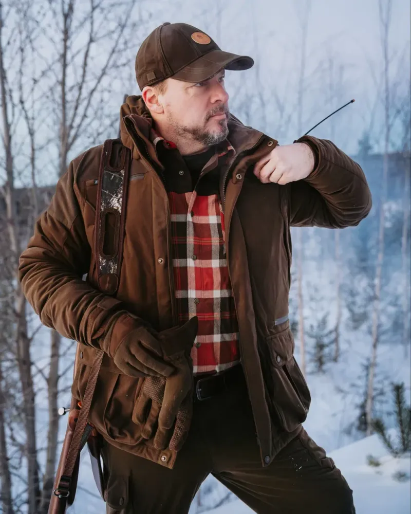 Småland Forest 2.0 Vadderad Jacka Pinewood - Suede Brown *