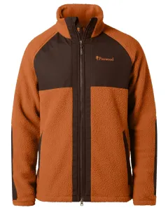 Pinewood Pile Fleecejacka - Orange Clay *