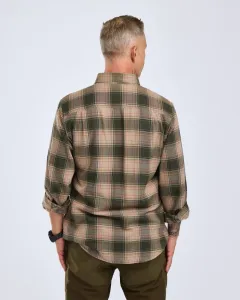 Finnveden Forest Flanellskjorta Pinewood - Olive/D.Green
