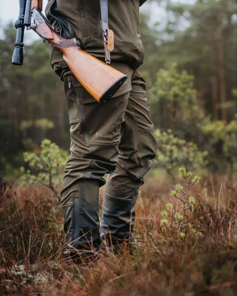 Furudal Hunters Hybrid Stretch Byxor Pinewood - Moss Green *