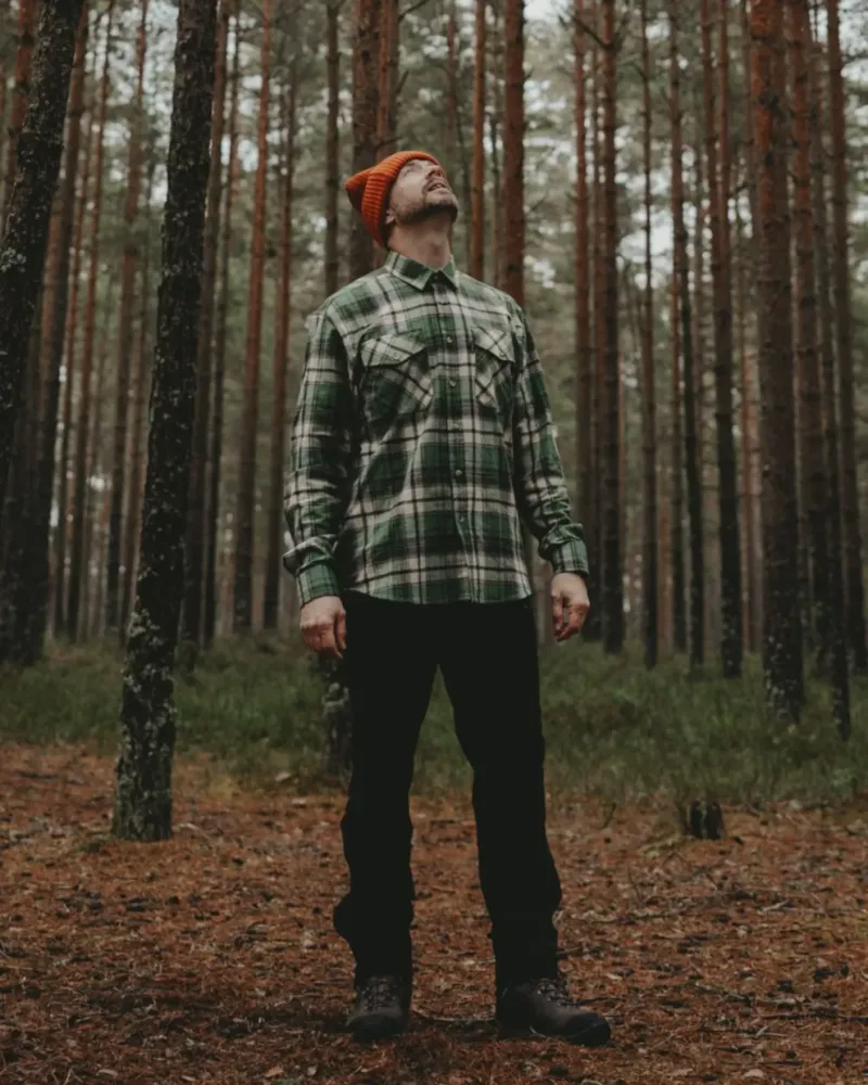 Pinewood Härjedalen Skjorta - Sage Green/MossGr *