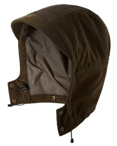 Småland Forest Vadderad Huva Pinewood - Suede Brown *