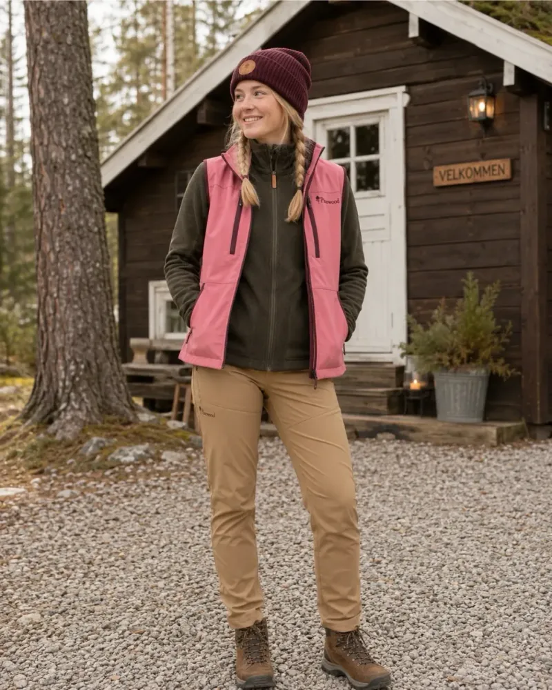 Finnveden Dam Powerfleecejacka Pinewood - Moss Green *