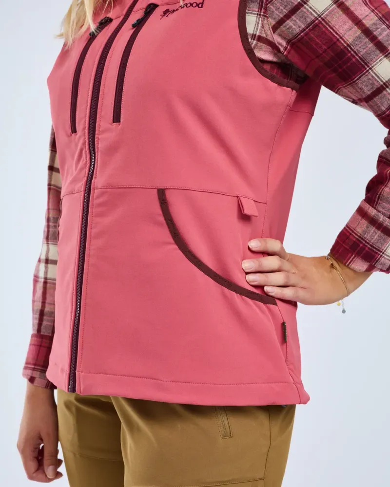 Pinewood Hundsport Dam Stretchväst Pinewood - Cherry Pink *