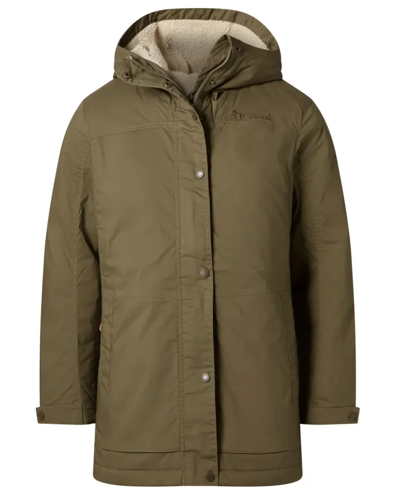 Finnveden Dam Vinterjacka Pinewood - H.Olive *