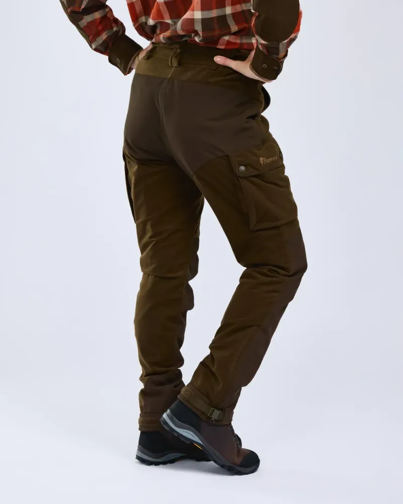 Småland Forest 2.0 Dam Vadderade Byxor Pinewood - Suede Brown *