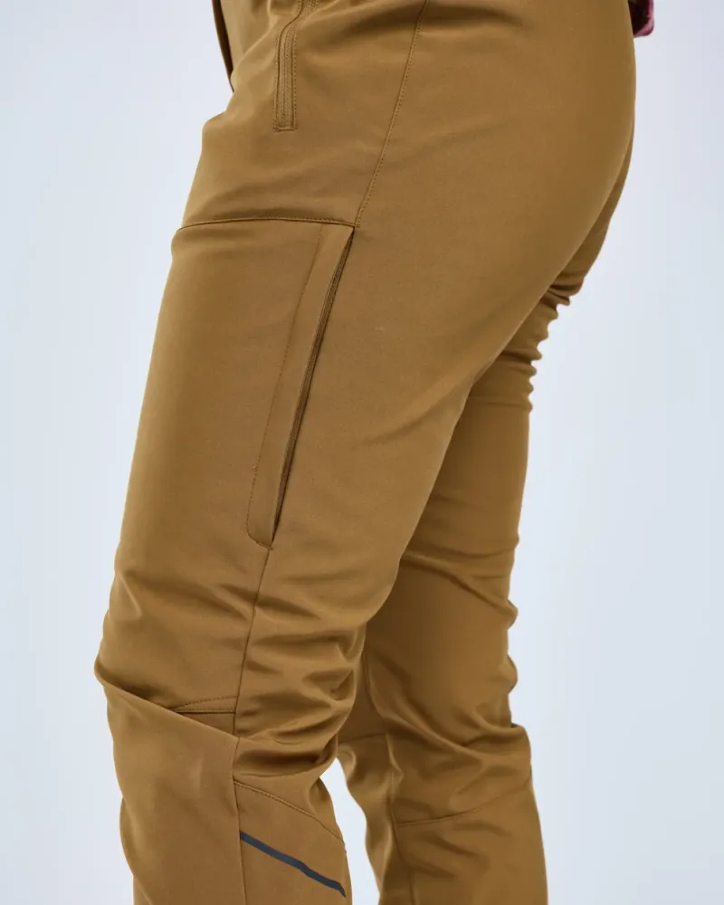 Wilda Stretch Shell Byxor Dam Pinewood - D.Sandstone *