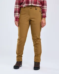 Wilda Stretch Shell Byxor Dam Pinewood - D.Sandstone *