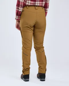Wilda Stretch Shell Byxor Dam Pinewood - D.Sandstone *