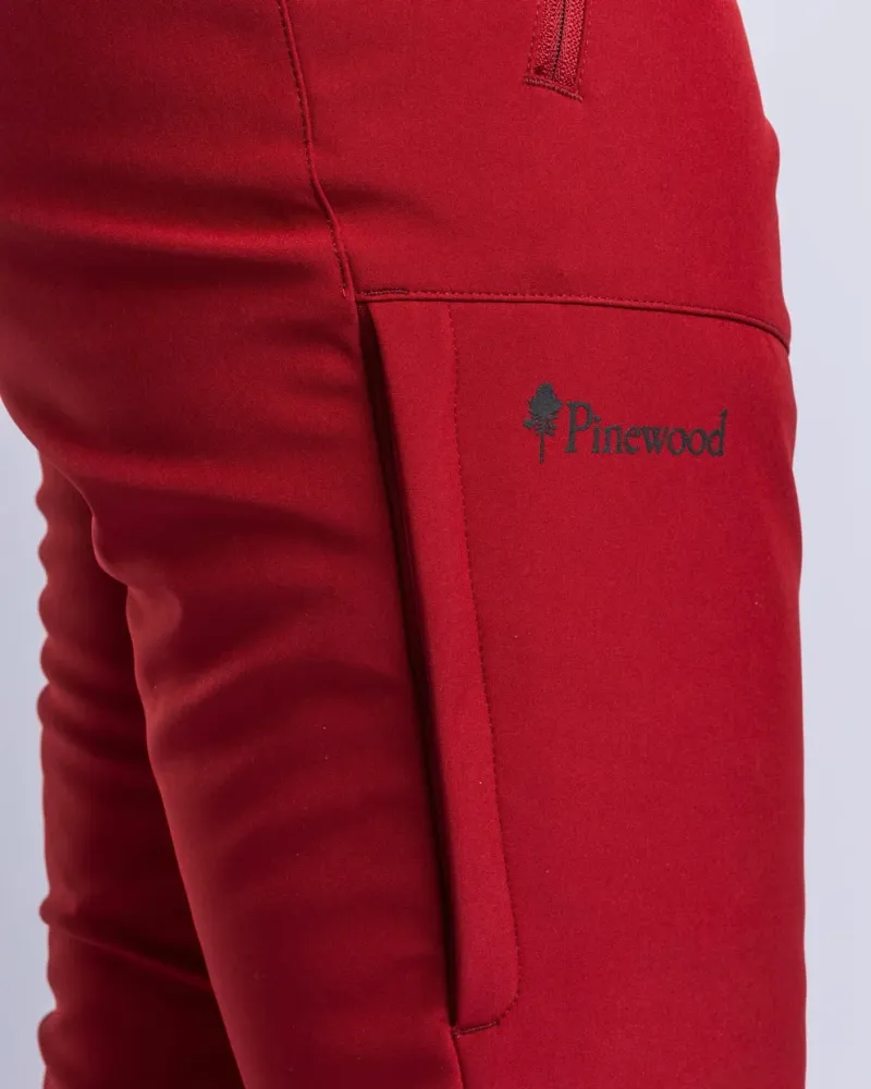 Wilda Stretch Shell Byxor Dam Pinewood - D.Tomato *