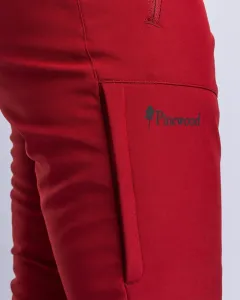 Wilda Stretch Shell Byxor Dam Pinewood - D.Tomato *