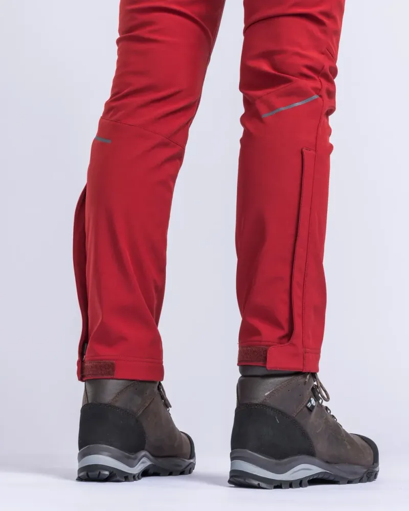 Wilda Stretch Shell Byxor Dam Pinewood - D.Tomato *
