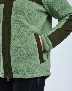Pinewood Pile Fleecejacka Dam - Sage Green *