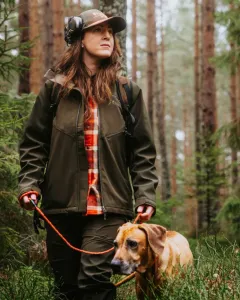 Furudal Hunters Hybrid Stretch Byxor Dam Pinewood - Moss Green *