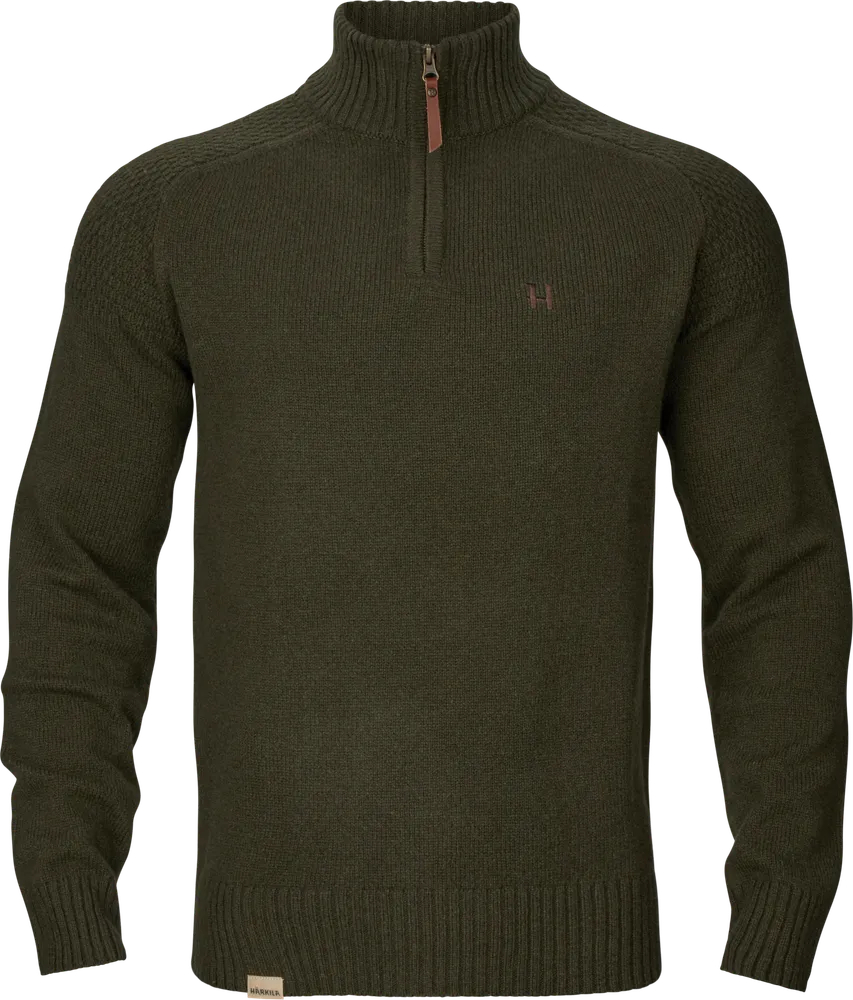 Vincent Merino Ulltröja Half Zip Härkila - Rosin *