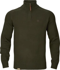 Vincent Merino Ulltröja Half Zip Härkila - Rosin *